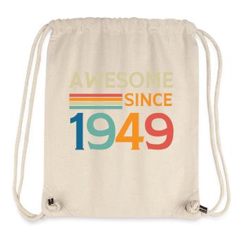 Awesome since 1949 - Stanley/Stella Recycled Gym Bag - natural - Front