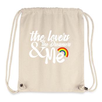 Rainbow Connection - Stanley/Stella Recycled Gym Bag - natural - Front