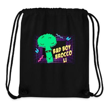 Bad Boy Broccoli - Stanley/Stella Recycled Gym Bag - black - Front