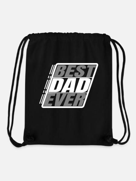 best dad ever - Stanley/Stella Recycled Gym Bag - black