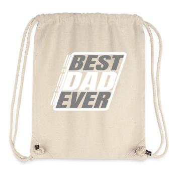 best dad ever - Stanley/Stella Recycled Gym Bag - natural - Front