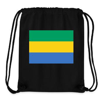 Gabon - Stanley/Stella Recycled Gym Bag - black - Front