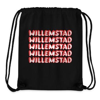 Reise Willemstad - Stanley/Stella recycelter Gym Bag - Schwarz - Vorne