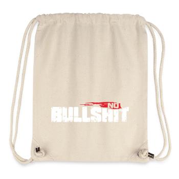 No Bullshit - Stanley/Stella recycelter Gym Bag - Naturweiß - Vorne