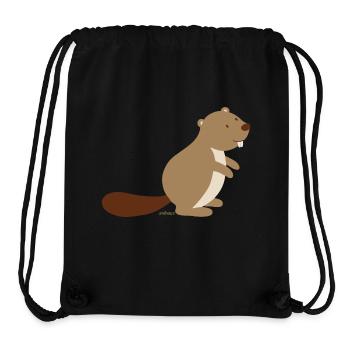 Biber - Stanley/Stella recycelter Gym Bag - Schwarz - Vorne