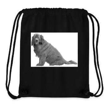 New Foundland Sticker - Stanley/Stella Recycled Gym Bag - black - Front