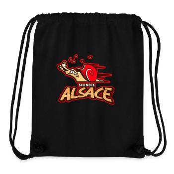 Alsace Schneck - Stanley/Stella Recycled Gym Bag - black - Front