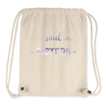 Meilleurs ami - Sac à cordon recyclé Stanley/Stella - blanc naturel - Devant