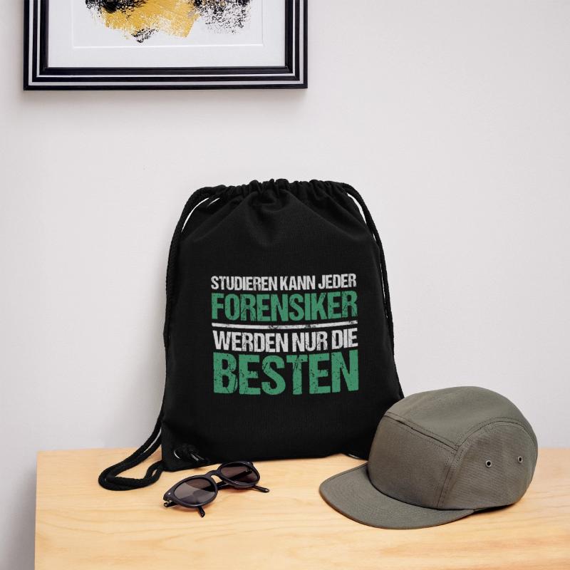Anyone can study - Forensic Scientist Edition Stanley/Stella Recycled Gym Bag