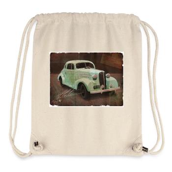 Voiture de collection - Sac à cordon recyclé Stanley/Stella - blanc naturel - Devant