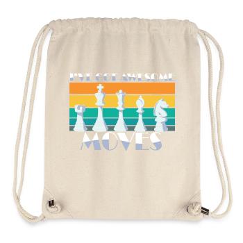 I've Got Some Awesome Moves Chess Player Gift - Stanley/Stella recycelter Gym Bag - Naturweiß - Vorne