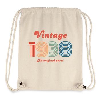 Vintage 1938 all original parts - Stanley/Stella Recycled Gym Bag - natural - Front