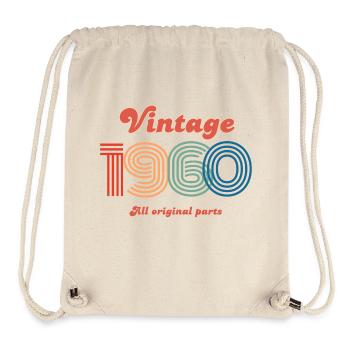 Vintage 1960 all original parts - Stanley/Stella Recycled Gym Bag - natural - Front