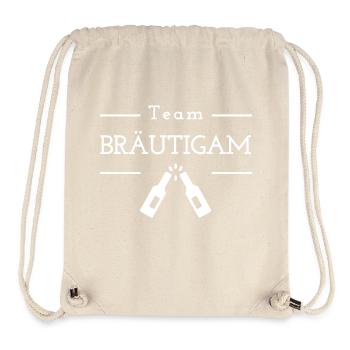 Team Bräutigam - Stanley/Stella recycelter Gym Bag - Naturweiß - Vorne