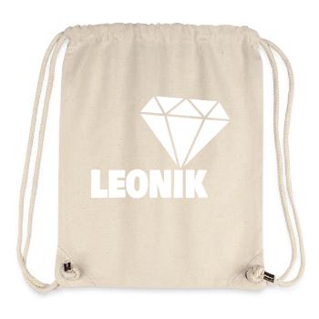 Gift for Leonik - Stanley/Stella Recycled Gym Bag - natural - Front