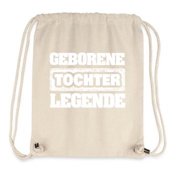 Beruf Tochter - Stanley/Stella recycelter Gym Bag - Naturweiß - Vorne