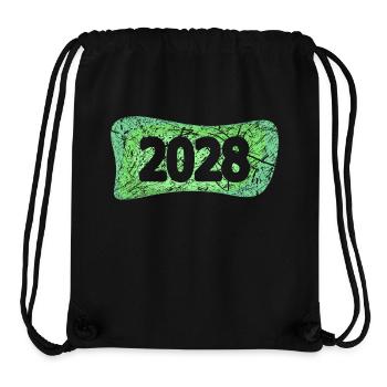 2028 - Stanley/Stella recycelter Gym Bag - Schwarz - Vorne