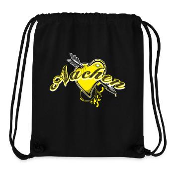 Aachen - Stanley/Stella recycelter Gym Bag - Schwarz - Vorne