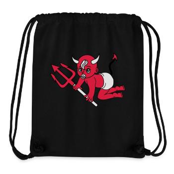 evil devil demon hell devil satan crawling pacifie - Stanley/Stella Recycled Gym Bag - black - Front