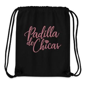 Padilla de Chicas Bride's Gang Bridesmaid Wedding - Stanley/Stella Recycled Gym Bag - black - Front