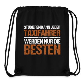 Studieren kann jeder - Taxifahrer Edition - Stanley/Stella recycelter Gym Bag - Schwarz - Vorne