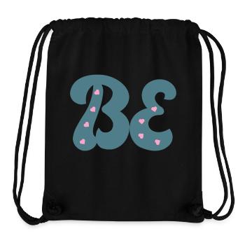 Be - Stanley/Stella Recycled Gym Bag - black - Front