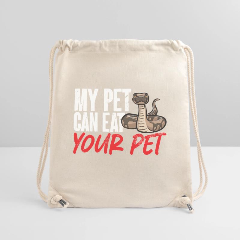 Ball Python Snake King Python Stanley/Stella Recycled Gym Bag