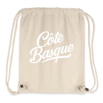 Côte basque - Sac à cordon recyclé Stanley/Stella - blanc naturel - Devant