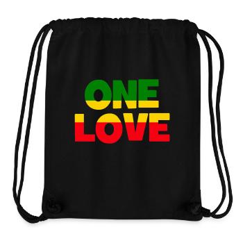 ONE LOVE - Reggae Music - Musik - Stanley/Stella Recycled Gym Bag - black - Front