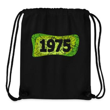 1975 1975 - Stanley/Stella Recycled Gym Bag - black - Front