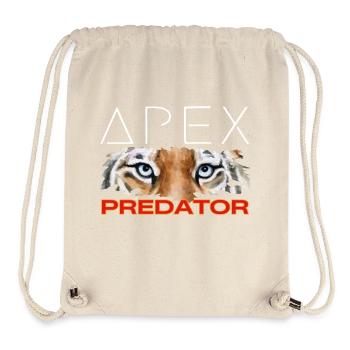 Apex Predator - Tiger Face Tee - Stanley/Stella Recycled Gym Bag - natural - Front