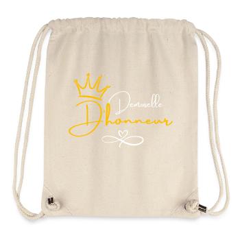 Bridesmaid Crown - Bride Gift - Stanley/Stella Recycled Gym Bag - natural - Front