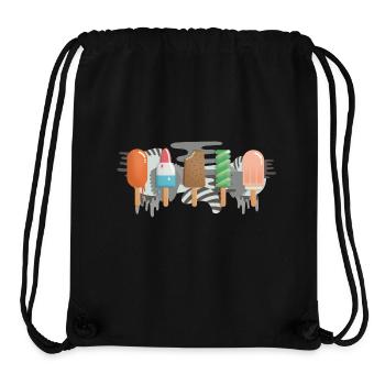 Eis am Stiel - Stanley/Stella recycelter Gym Bag - Schwarz - Vorne