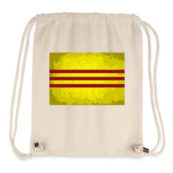 Viet Nam - Stanley/Stella Recycled Gym Bag - natural - Front