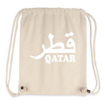 Qatar - Stanley/Stella Recycled Gym Bag - natural - Front