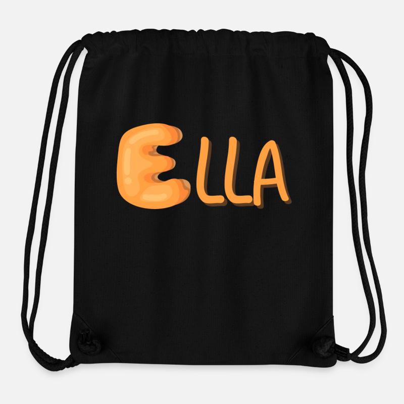 Ella - Stanley/Stella Recycled Gym Bag - black
