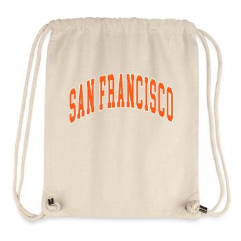 San Francisco - Stanley/Stella recycelter Gym Bag - Naturweiß - Vorne