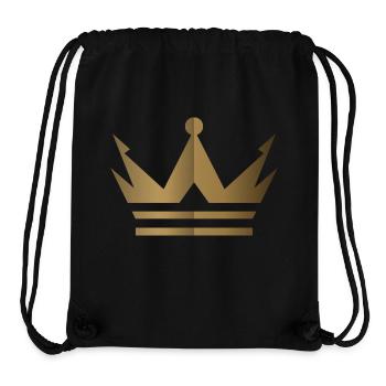 Krone Logo - Stanley/Stella recycelter Gym Bag - Schwarz - Vorne