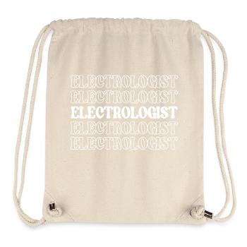 Elektrologist-Elektrolyse-Haarentfernung - Stanley/Stella recycelter Gym Bag - Naturweiß - Vorne