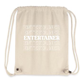 Entertainer, Performer, Künstler, Showman, Schauspieler - Stanley/Stella recycelter Gym Bag - Naturweiß - Vorne