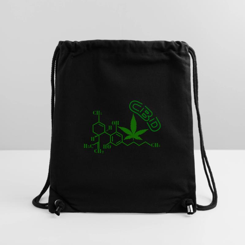 CBD molecular structure Stanley/Stella Recycled Gym Bag