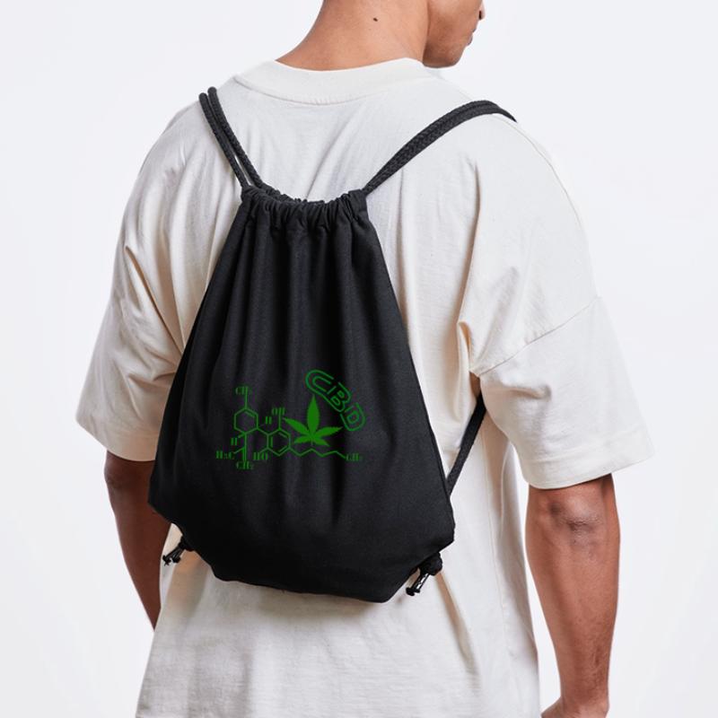 CBD molecular structure Stanley/Stella Recycled Gym Bag