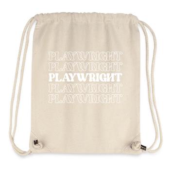 Playwright Dramatist Scriptwriter Writer Dramatic - Stanley/Stella Recycled Gym Bag - natural - Front