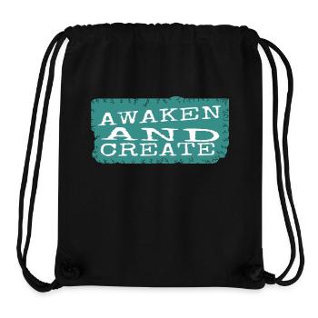 personal enlightenment achieving enlightenment - Stanley/Stella Recycled Gym Bag - black - Front