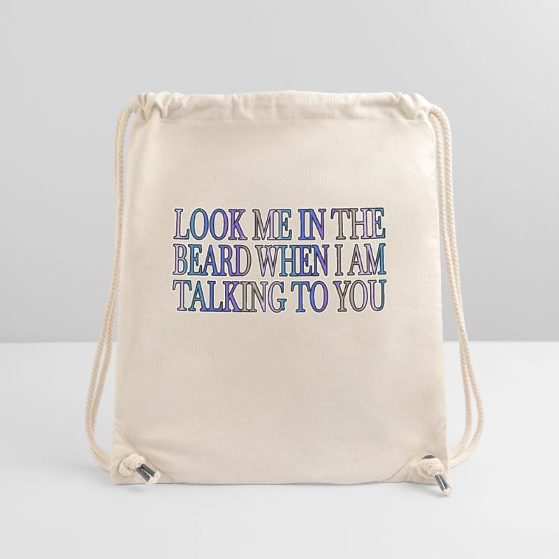 full beard beard accessory store awesome fun Stanley/Stella recycelter Gym Bag