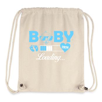 chargement de bébé 2024 - Sac à cordon recyclé Stanley/Stella - blanc naturel - Devant