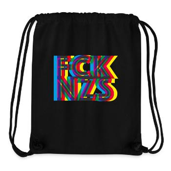 FCK NZS - Stanley/Stella Recycled Gym Bag - black - Front