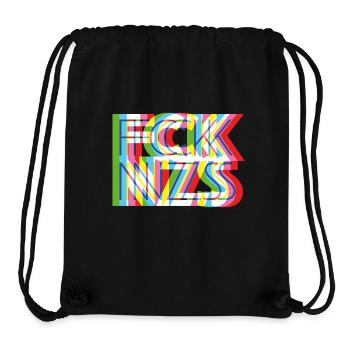 FCK NZS - Stanley/Stella Recycled Gym Bag - black - Front