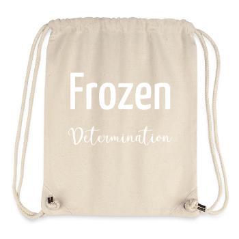 resilience mindset sayings fun hockey games - Stanley/Stella recycelter Gym Bag - Naturweiß - Vorne