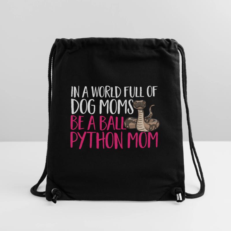 Ball Python Schlange Königspython Stanley/Stella recycelter Gym Bag
